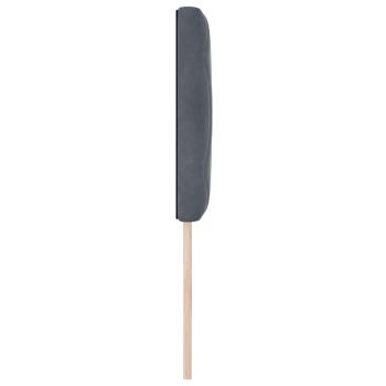 LED Kopfteil Diamantblöcke Design Dunkelgrau 80 cm Samt