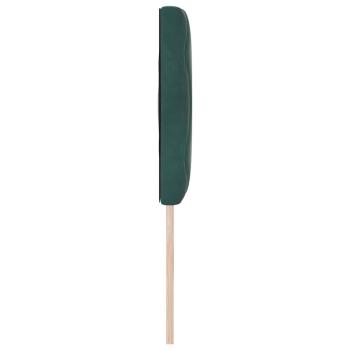 LED Kopfteil Dunkelgrün 144 cm Samt