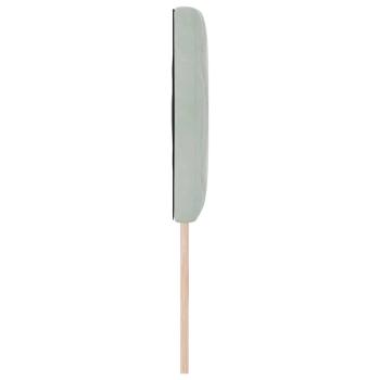 LED Kopfteil Diamantblockdesign Hellgrau 160 cm Samt