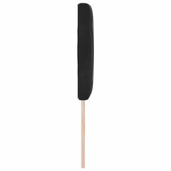 LED Kopfteil Diamantblock Design Schwarz 160 cm Samt