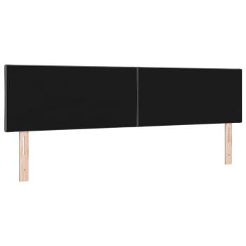 LED Kopfteil Rautenmuster Dunkelgrau 180 cm Stoff
