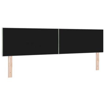 LED Kopfteil Diamantblockdesign Hellgrau 180 cm Samt