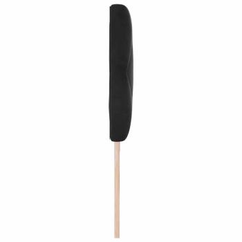LED Kopfteil Diamantblöcke Design Schwarz 200 cm Samt