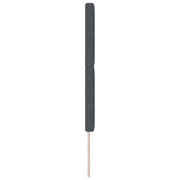 LED Kopfteil Dunkelgrau 72 cm Cordstoff