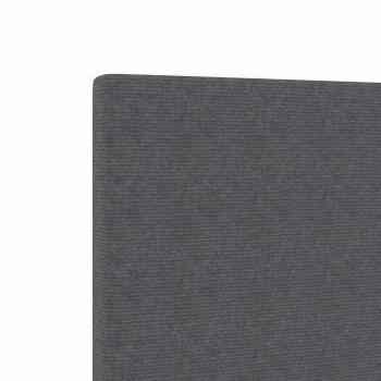 LED Kopfteil Dunkelgrau 80 cm Cordstoff