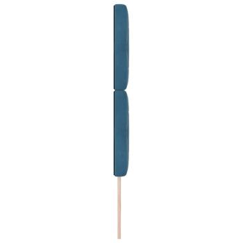 LED Kopfteil Dunkelblau 80 cm Velours