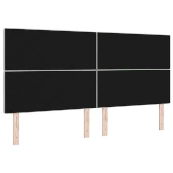 LED Kopfteil Hellgrau 100 cm Samt