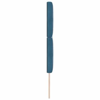 LED Kopfteil Dunkelblau 100 cm Samt