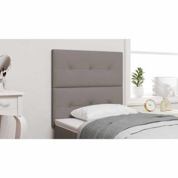 LED Kopfteil Taupe 100 cm Stoff