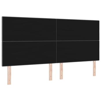 LED Kopfteil Dunkelgrau 100 cm Stoff