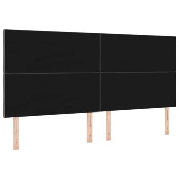 LED Kopfteil Rautenmuster Dunkelgrau 200 cm Stoff