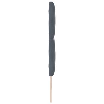 LED Kopfteil Diamantblock Design Dunkelgrau 200 cm Velvet