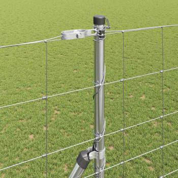 Feldzaun 1,6x25 m Verzinkter Stahl