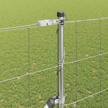 Feldzaun 1,5x25 m Verzinkter Stahl