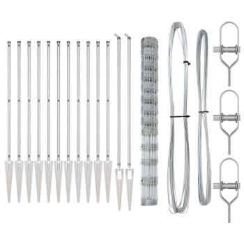 Feldzaun 1,5x25 m Verzinkter Stahl