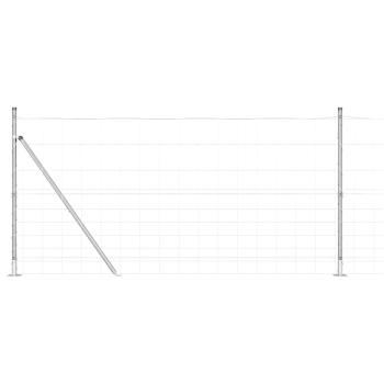 Feldzaun 1,2x25 m Verzinkter Stahl
