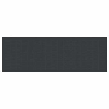 11-teiliges Garten Essgruppe mit Kissen Anthrazit Poly-Rattan