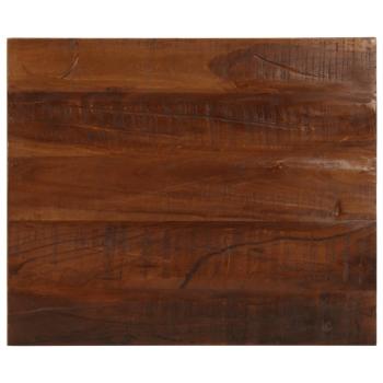 ARDEBO.de - Tischplatte 60x50x3,8 cm Rechteckig Altholz Massiv