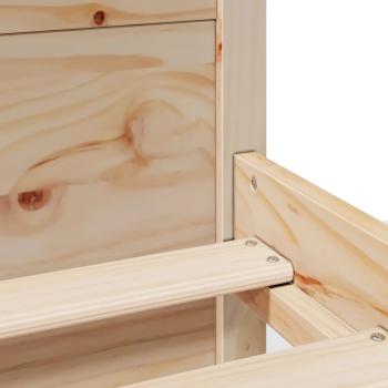 ARDEBO.de - Bettgestell mit Kopfteil ohne Matratze 90x190 cm