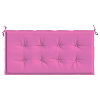 Gartenbankkissen Rosa 120x50x4 cm Oxford-Stoff