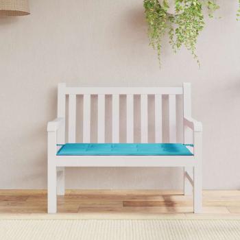 ARDEBO.de - Kissen Türkis Oxford-Gewebe, Schaumstoff 120 x 50 x 4 cm