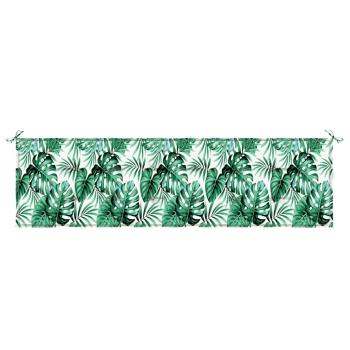 Gartenbank-Auflage Blattmuster 180x50x4 cm Oxford-Gewebe