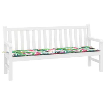 Gartenbank-Auflage Mehrfarbig 180x50x4 cm Oxford-Gewebe