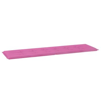 Gartenbank-Auflage Rosa 180x50x4 cm Oxford-Gewebe
