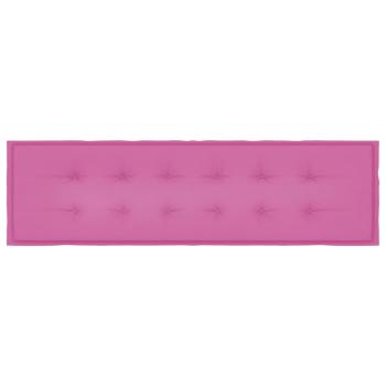 Gartenbank-Auflage Rosa 180x50x4 cm Oxford-Gewebe