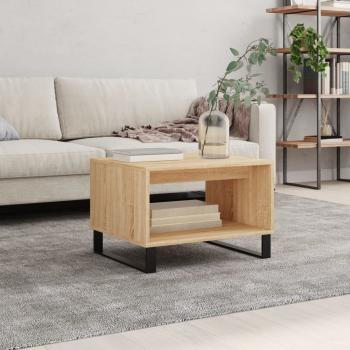 ARDEBO.de - Couchtisch Sonoma-Eiche 60x50x40 cm Holzwerkstoff