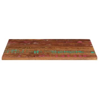 Tischplatte 120x60x3,8 cm Rechteckig Altholz Massiv
