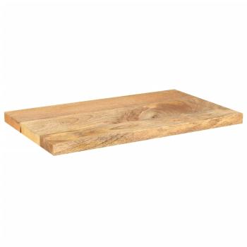 Tischplatte 60x30x3,8 cm Rechteckig Massivholz Mango