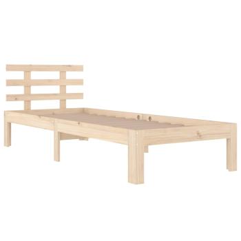 Massivholzbett 75x190 cm
