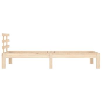 Massivholzbett 75x190 cm