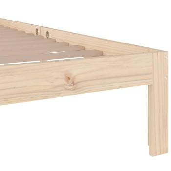 Massivholzbett 75x190 cm
