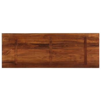 Tischplatte 140x60x3,8 cm Rechteckig Altholz Massiv