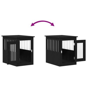 Hundebox-Möbel Schwarze Eiche 62 x 45 x 59 cm Holzwerkstoff