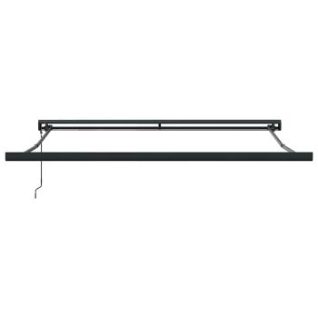 Automatische einziehbare Markise Grün und Weiß 350x250 cm