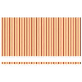 automatische einziehbare Markise mit LED in Gelb und Orange 600x300 cm