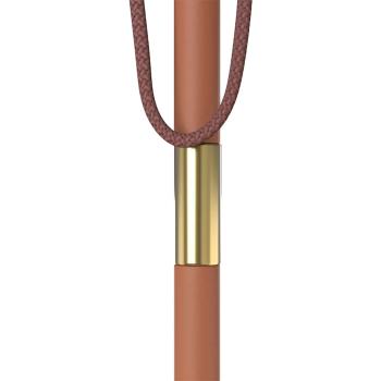 Sonnenschirm mit Holz-Mast 150x200 cm Taupe