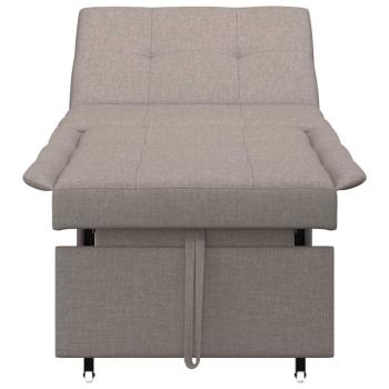 Schlafsofa 3-in-1 in Taupe