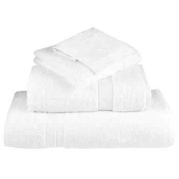 Waschhandschuhe 10 pcs Weiß 15 x 21 cm Baumwolle