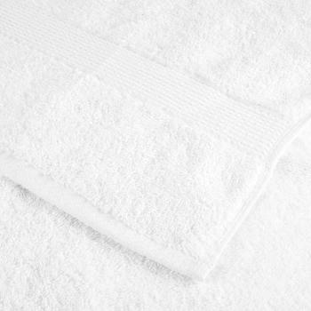 Waschhandschuhe 10 pcs Weiß 15 x 21 cm Baumwolle