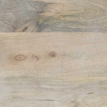 Nachttische mit Schubladen Weiß und Schwarz 40 x 33.5 x 46 cm