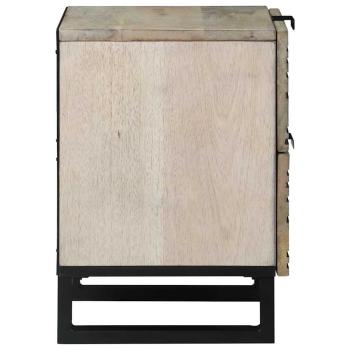 Nachttische mit Schubladen 2 pcs Walnuss 40 x 33.5 x 46 cm