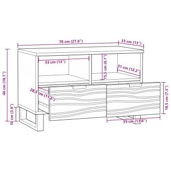 Unterhaltungszentren & TV-Ständer Weiß und Schwarz