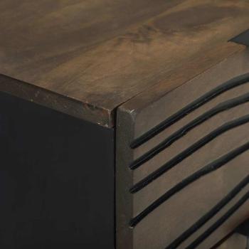 Nachttisch mit Schubladen Walnuss 40 x 33.5 x 46 cm