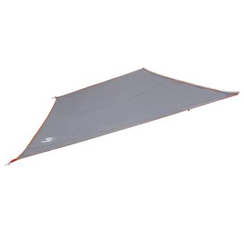 Wasserfeste Plane Grau und Orange 350 x 240 cm