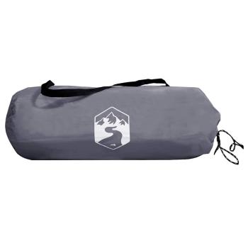 Wasserfeste Plane Grau und Orange 350 x 240 cm