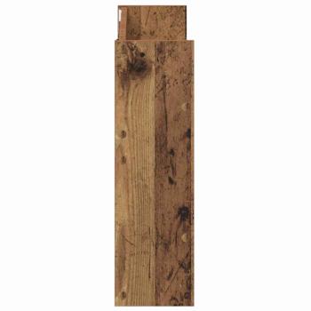 Wandschuhschränke 2 pcs Altholz 60 x 18 x 60 cm Holzwerkstoff